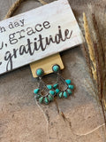 Turquoise Flare Earrings